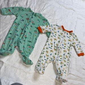 0/3m George Kids One Pieces with tropical and Floral Prints